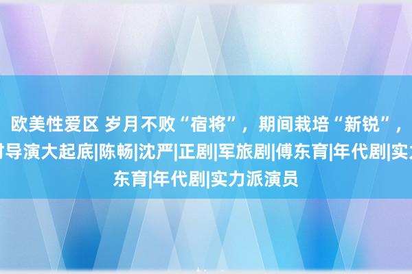 欧美性爱区 岁月不败“宿将”，期间栽培“新锐”，施行题材导演大起底|陈畅|沈严|正剧|军旅剧|傅东育|年代剧|实力派演员